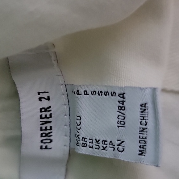 Forever 21 White Sleeveless Sheath Maxi Dress - Picture 10 of 10